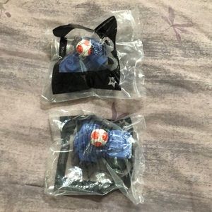 Two new unopened McDonald's Happy Meal Toy SUPER MARIO BROS. movie #2 Toad Karts